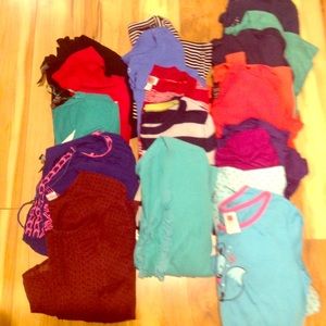 Lot of girls clothes
